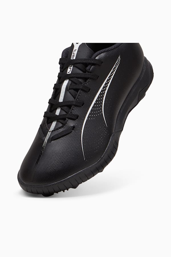 ULTRA 5 PLAY TT Football Boots Youth, PUMA Black-PUMA White, extralarge