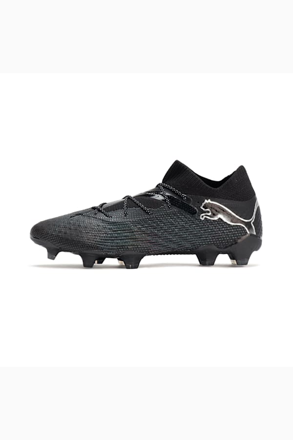 FUTURE 7 ULTIMATE FG/AG Football Boots, PUMA Black-Puma Silver, extralarge