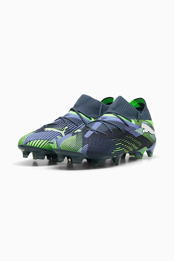 FUTURE 7 ULTIMATE FG/AG Football Boots Women, Gray Skies-PUMA White-Fizzy Apple, extralarge