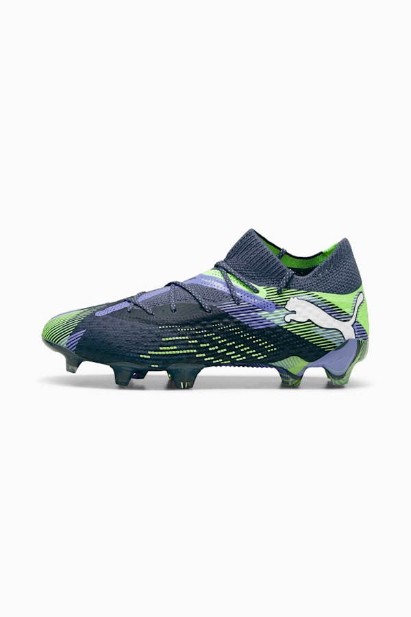 FUTURE 7 ULTIMATE FG/AG Football Boots Women, Gray Skies-PUMA White-Fizzy Apple, extralarge