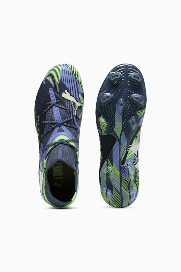 FUTURE 7 ULTIMATE FG/AG Football Boots Women, Gray Skies-PUMA White-Fizzy Apple, extralarge