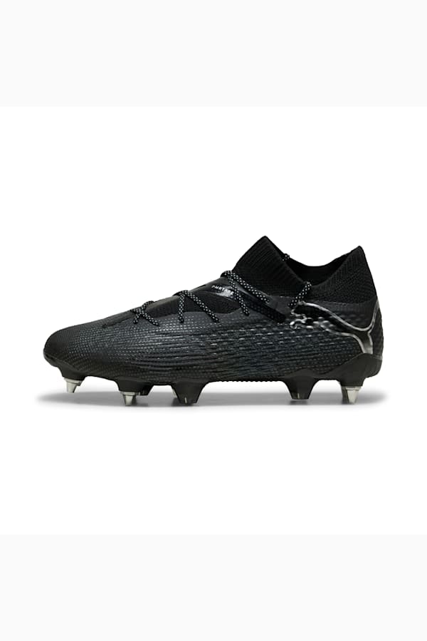 FUTURE 7 ULTIMATE MxSG Football Boots, PUMA Black-PUMA Silver, extralarge