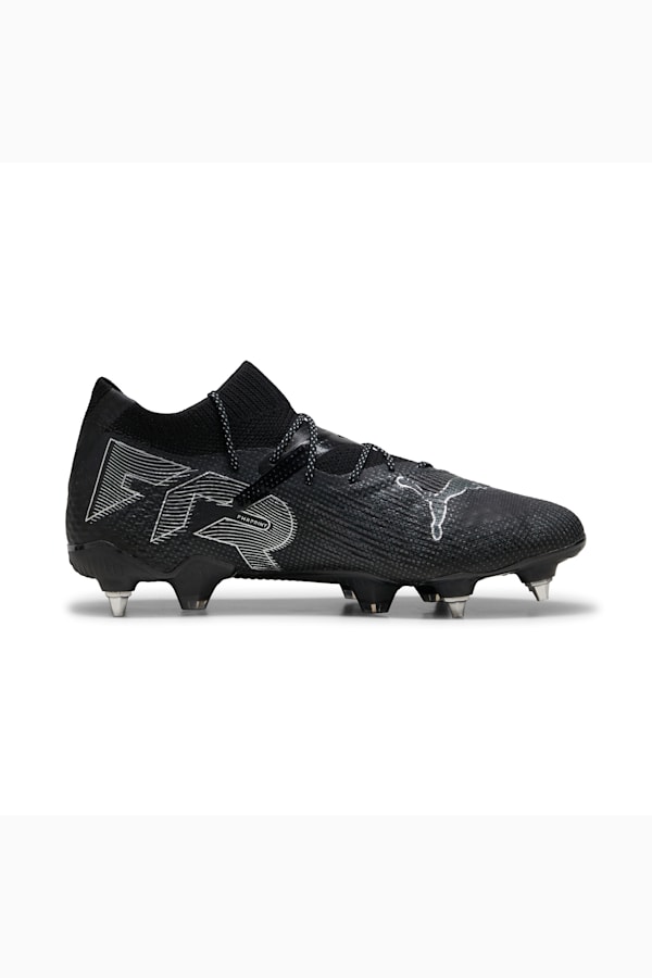 FUTURE 7 ULTIMATE MxSG Football Boots, PUMA Black-PUMA Silver, extralarge