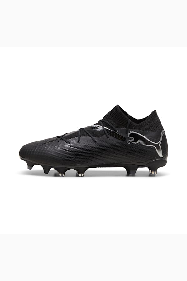 FUTURE 7 PRO FG/AG Football Boots, PUMA Black-PUMA Silver, extralarge