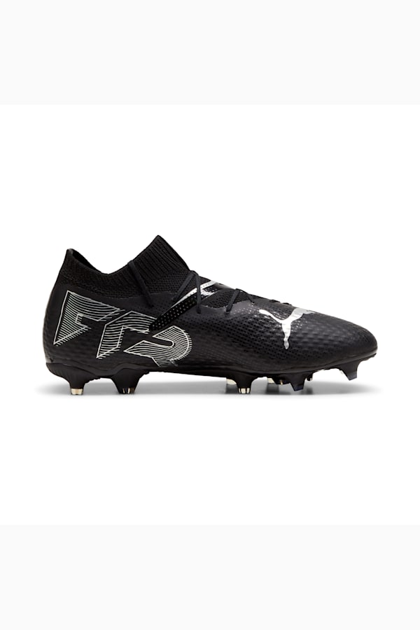 FUTURE 7 PRO FG/AG Football Boots, PUMA Black-PUMA Silver, extralarge