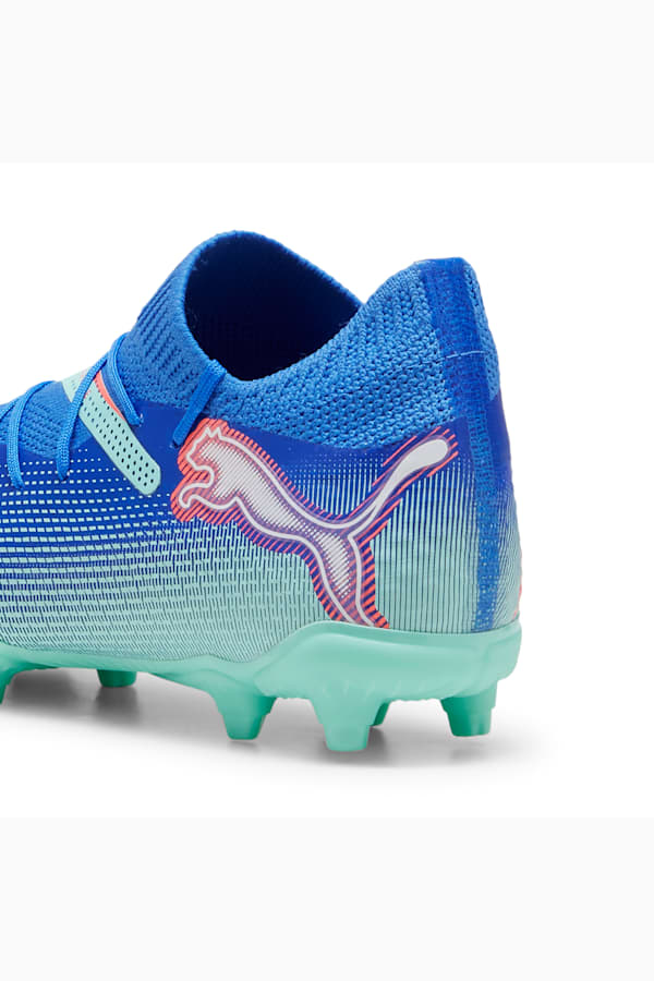 FUTURE 7 PRO FG/AG Football Boots Youth, Bluemazing-PUMA White-Electric Peppermint, extralarge