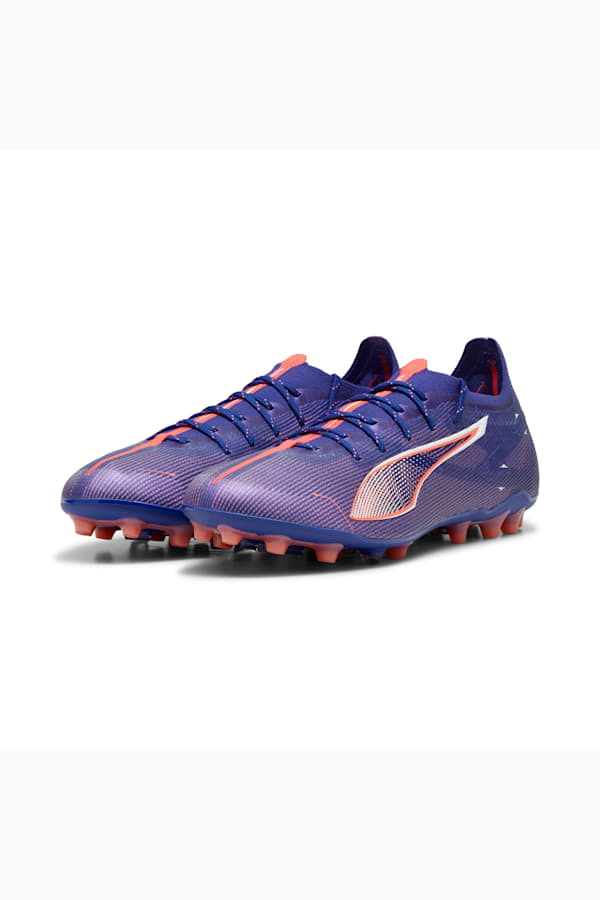 ULTRA 5 ULTIMATE MG Football Boots, Lapis Lazuli-PUMA White-Sunset Glow, extralarge-GBR