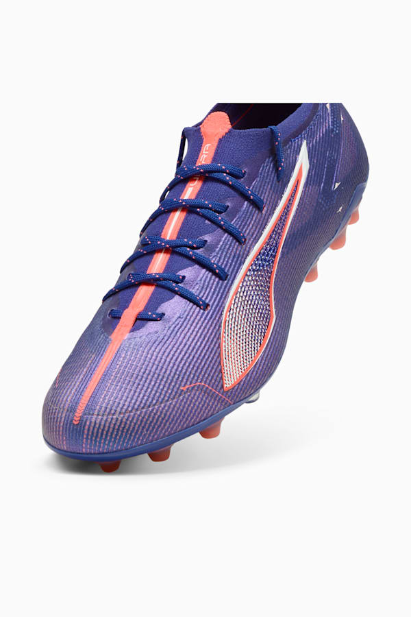 ULTRA 5 ULTIMATE MG Football Boots, Lapis Lazuli-PUMA White-Sunset Glow, extralarge-GBR