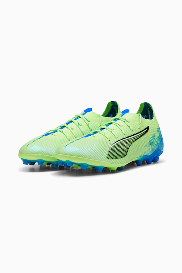 ULTRA 5 ULTIMATE MG Football Boots, Fizzy Apple-PUMA White-Bluemazing, extralarge-GBR