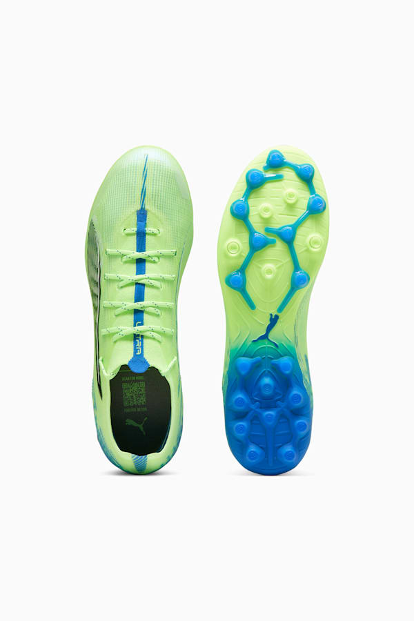 ULTRA 5 ULTIMATE MG Football Boots, Fizzy Apple-PUMA White-Bluemazing, extralarge-GBR