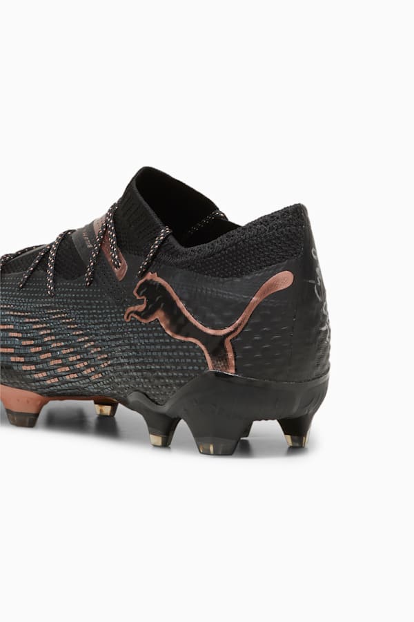 FUTURE 7 ULTIMATE LOW FG/AG Football Boots, PUMA Black-Copper Rose-Shadow Gray, extralarge-GBR