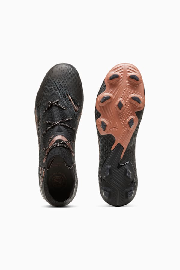 FUTURE 7 ULTIMATE LOW FG/AG Football Boots, PUMA Black-Copper Rose-Shadow Gray, extralarge-GBR