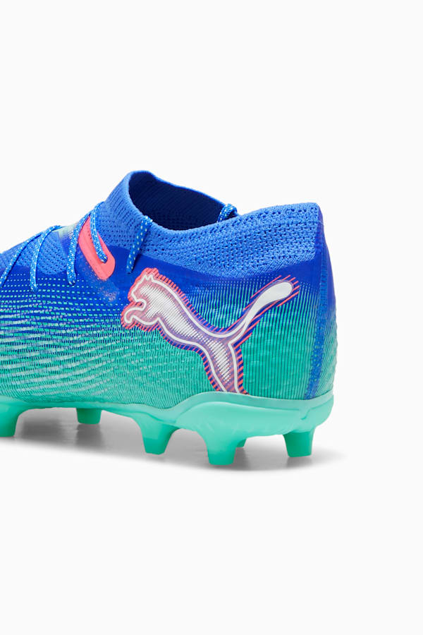 FUTURE 7 PRO+ FG/AG Football Boots, Bluemazing-PUMA White-Electric Peppermint, extralarge