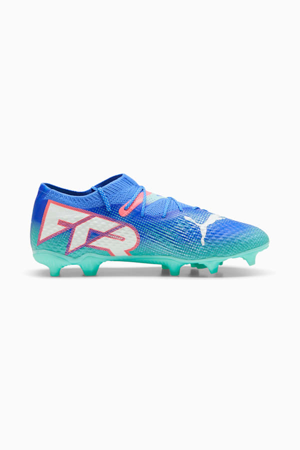 FUTURE 7 PRO+ FG/AG Football Boots Unisex, Bluemazing-PUMA White-Electric Peppermint, extralarge