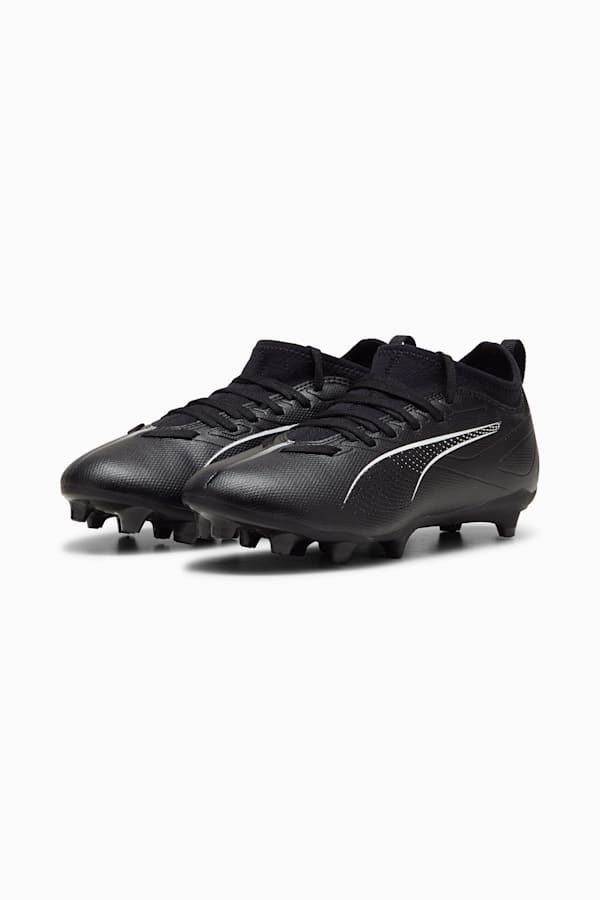 ULTRA 5 MATCH FG/AG Football Boots Youth, PUMA Black-PUMA White, extralarge