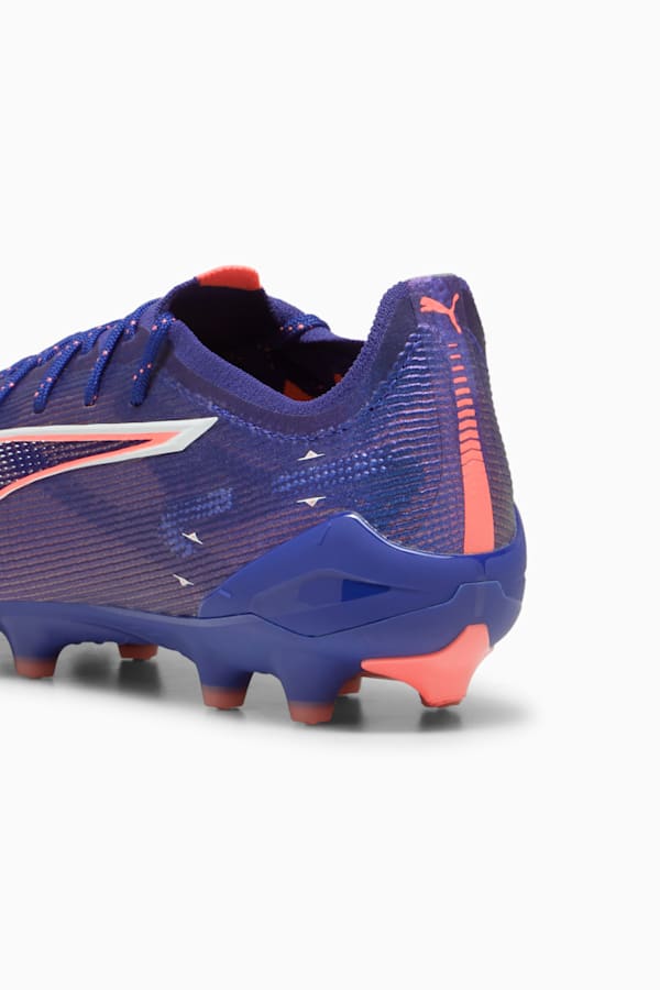 ULTRA 5 ULTIMATE AG Football Boots Women, Lapis Lazuli-PUMA White-Sunset Glow, extralarge