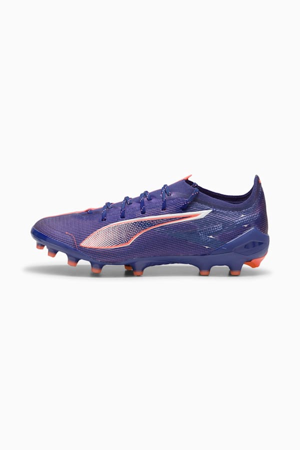 ULTRA 5 ULTIMATE AG Football Boots Women, Lapis Lazuli-PUMA White-Sunset Glow, extralarge