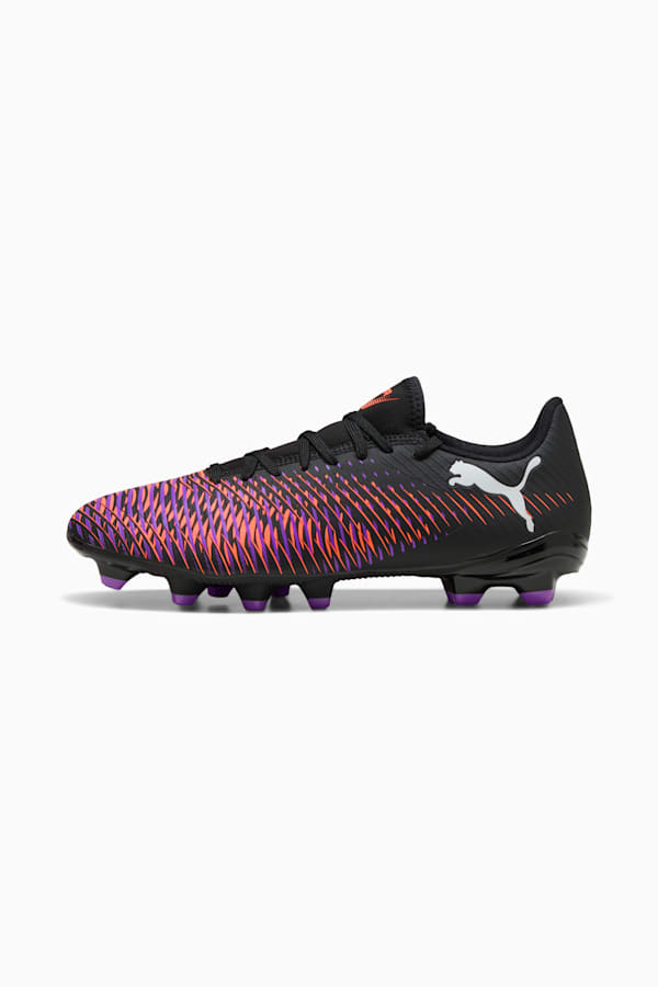 FUTURE 8 PLAY FG/AG Football Boots Unisex, PUMA Black-PUMA White-Glowing Red, extralarge