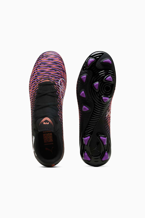 FUTURE 8 PLAY FG/AG Football Boots Unisex, PUMA Black-PUMA White-Glowing Red, extralarge