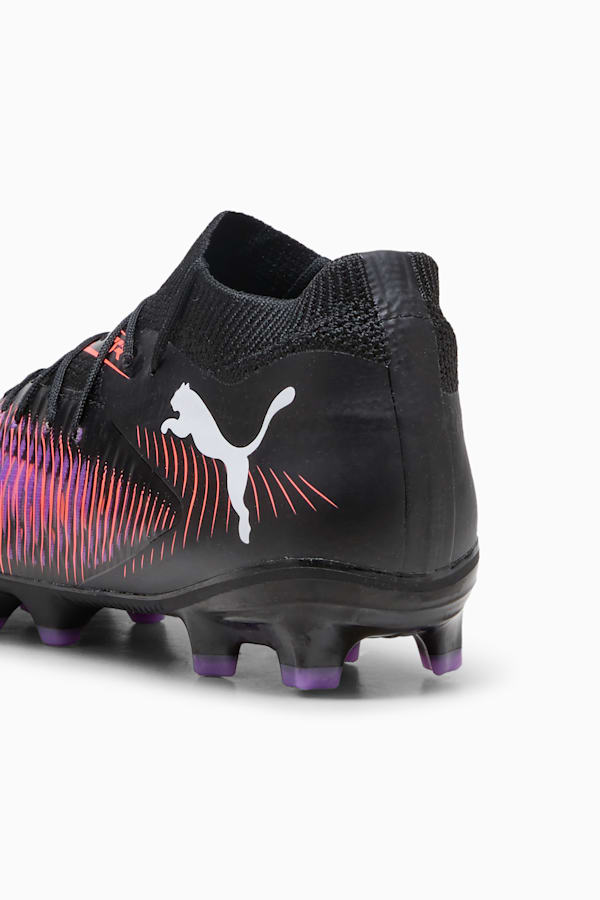 FUTURE 8 PRO FG/AG Football Boots Youth, PUMA Black-PUMA White-Glowing Red, extralarge