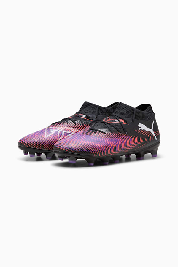 FUTURE 8 PRO FG/AG Football Boots Youth, PUMA Black-PUMA White-Glowing Red, extralarge