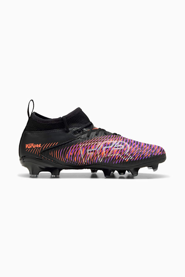 FUTURE 8 MATCH FG/AG Football Boots Youth, PUMA Black-PUMA White-Glowing Red, extralarge