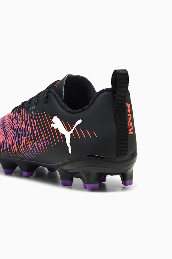 FUTURE 8 PLAY FG/AG Football Boots Youth, PUMA Black-PUMA White-Glowing Red, extralarge
