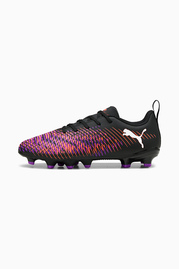 FUTURE 8 PLAY FG/AG Football Boots Youth, PUMA Black-PUMA White-Glowing Red, extralarge