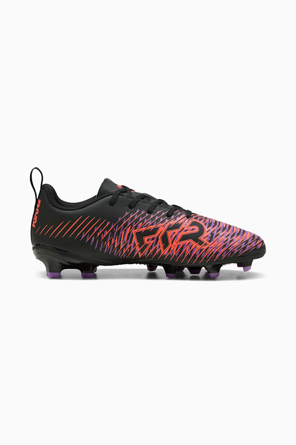 FUTURE 8 PLAY FG/AG Football Boots Youth, PUMA Black-PUMA White-Glowing Red, extralarge