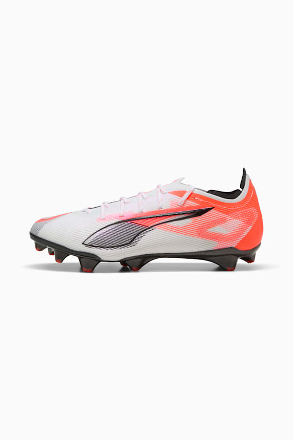 ULTRA 5 CARBON FG Football Boots Women, PUMA White-PUMA Black-Glowing Red, extralarge