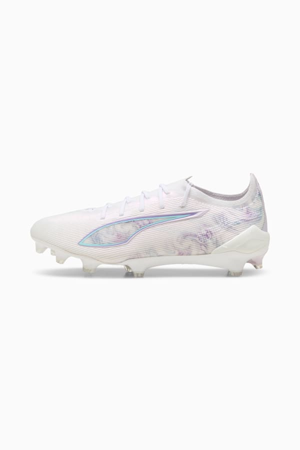 ULTRA 5 ULTIMATE BRILLIANCE FG Football Boots Women, PUMA White-PUMA Black-Spring Lavender, extralarge