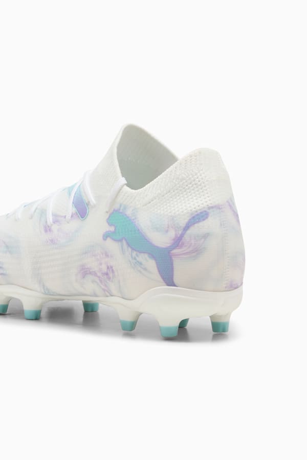 FUTURE 7 MATCH BL FG/AG Women, PUMA White-PUMA Black-Spring Lavender, extralarge