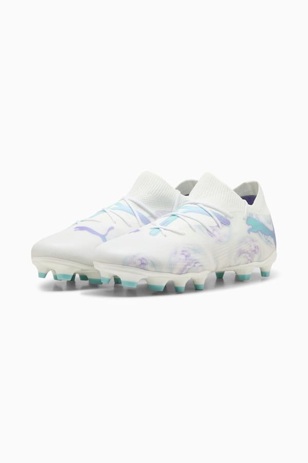 FUTURE 7 MATCH BL FG/AG Women, PUMA White-PUMA Black-Spring Lavender, extralarge