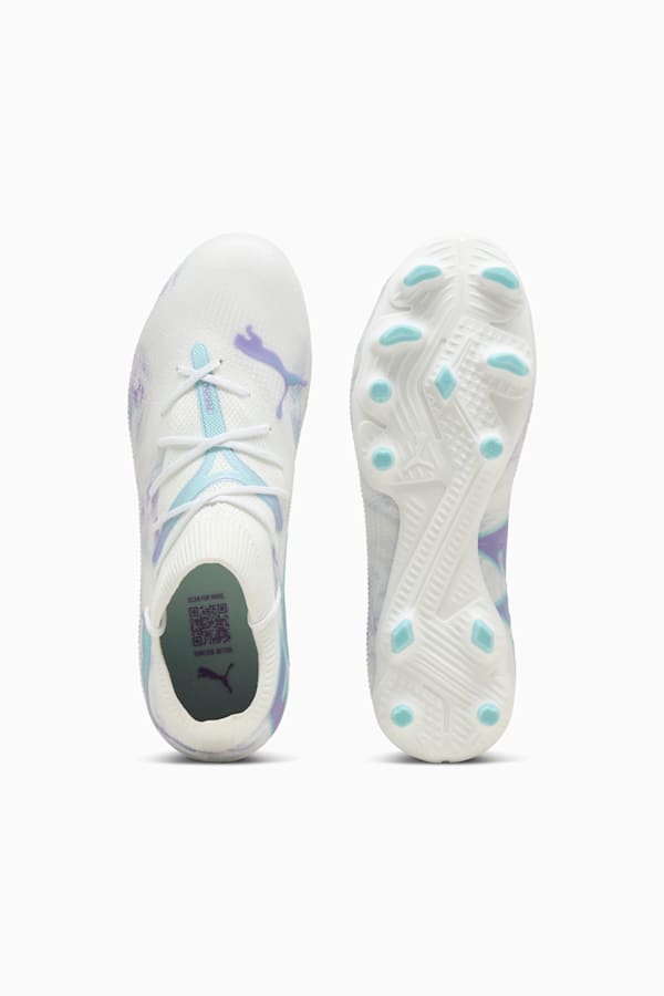 FUTURE 7 MATCH BL FG/AG Women, PUMA White-PUMA Black-Spring Lavender, extralarge