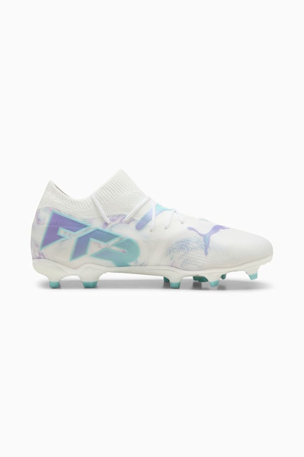 FUTURE 7 MATCH BL FG/AG Women, PUMA White-PUMA Black-Spring Lavender, extralarge