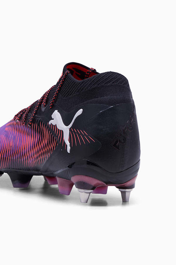 FUTURE 8 ULTIMATE MxSG Football Boots Unisex, PUMA Black-PUMA White-Glowing Red, extralarge