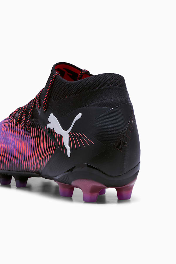 FUTURE 8 ULTIMATE AG Football Boots Unisex, PUMA Black-PUMA White-Glowing Red, extralarge