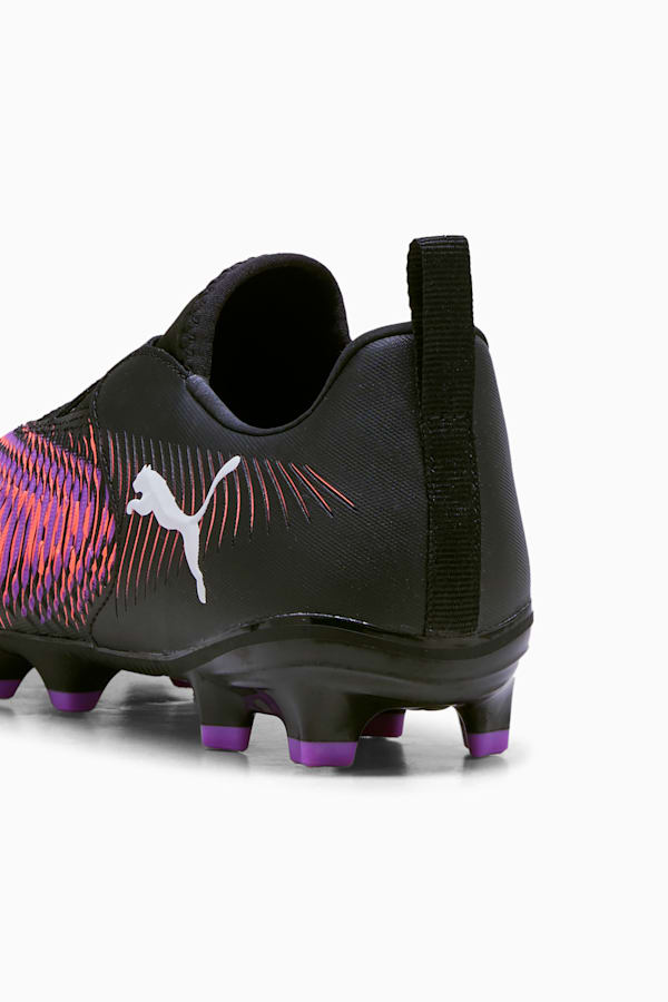 FUTURE 8 MATCH LL FG/AG Football Boots Youth, PUMA Black-PUMA White-Glowing Red, extralarge