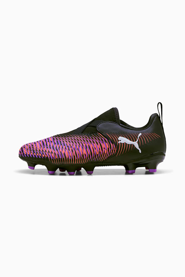 FUTURE 8 MATCH LL FG/AG Football Boots Youth, PUMA Black-PUMA White-Glowing Red, extralarge