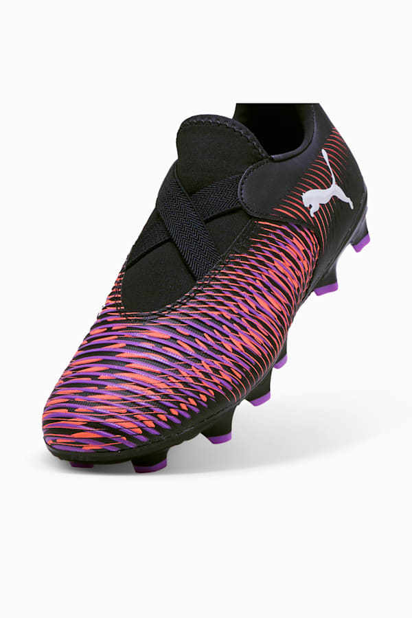 FUTURE 8 MATCH LL FG/AG Football Boots Youth, PUMA Black-PUMA White-Glowing Red, extralarge