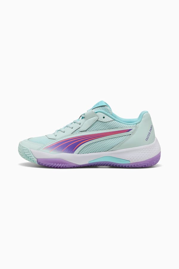 NOVA Court Padel Shoes Women, Peaceful Blue-Purple Glimmer-Safe Lake, extralarge-GBR