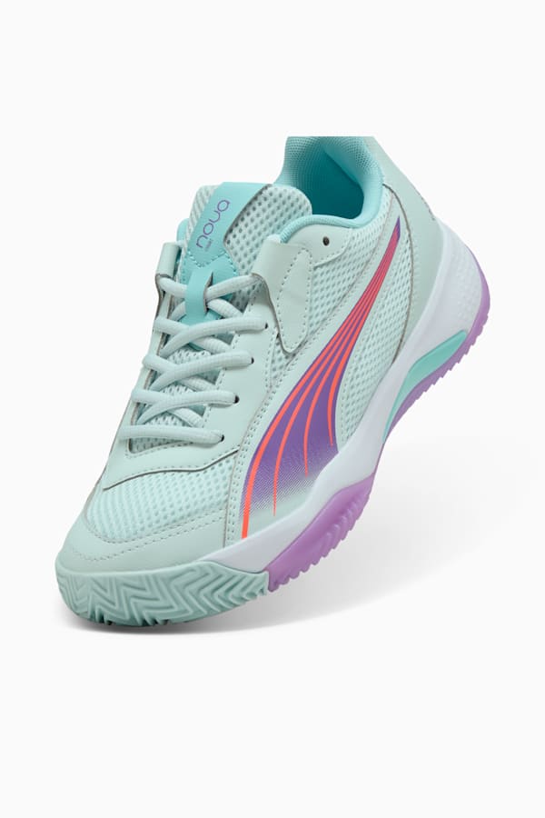 NOVA Court Padel Shoes Women, Peaceful Blue-Purple Glimmer-Safe Lake, extralarge-GBR