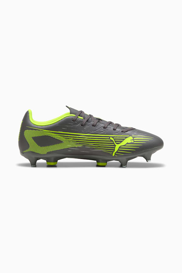 ULTRA 5 PLAY MxSG Football Boots Unisex, Matte Aged Silver-Yellow Alert-Puma Aged Silver, extralarge-GBR