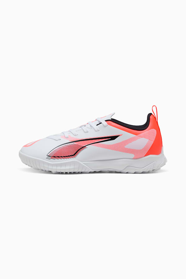 ULTRA 5 PLAY TT Football Boots Youth, PUMA White-PUMA Black-Glowing Red, extralarge-GBR