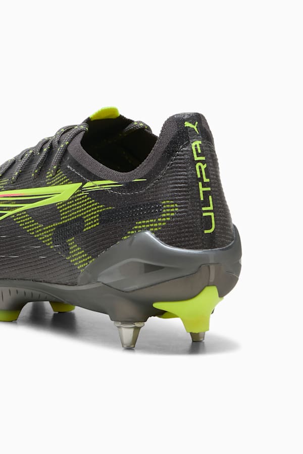 ULTRA 5 ULTIMATE MxSG Football Boots Unisex, Matte Aged Silver-Yellow Alert-Sun Struck, extralarge-GBR