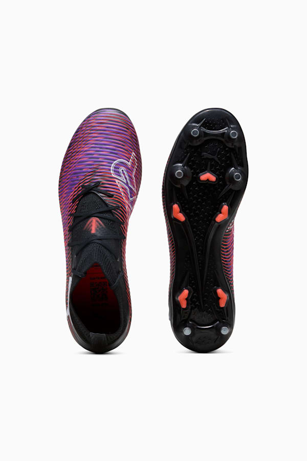 FUTURE 8 PRO MxSG Football Boots Unisex, PUMA Black-PUMA White-Glowing Red, extralarge