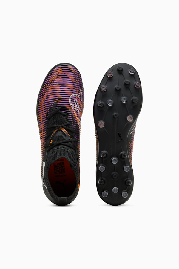 FUTURE 8 MATCH MG Football Boots Unisex, PUMA Black-PUMA White-Glowing Red, extralarge-GBR