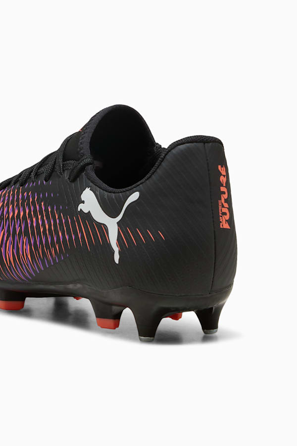 FUTURE 8 PLAY MxSG Football Boots Unisex, PUMA Black-PUMA White-Glowing Red, extralarge-GBR