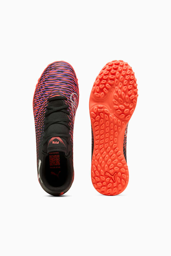 FUTURE 8 PLAY TT Football Boots Unisex, PUMA Black-PUMA White-Glowing Red, extralarge-GBR