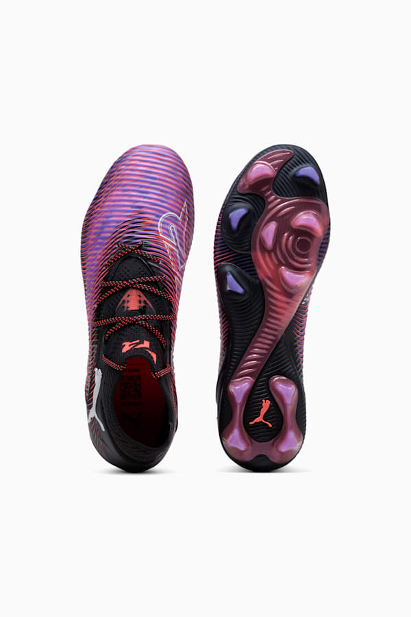 FUTURE 8 ULTIMATE FG Football Boots Women, PUMA Black-PUMA White-Glowing Red, extralarge